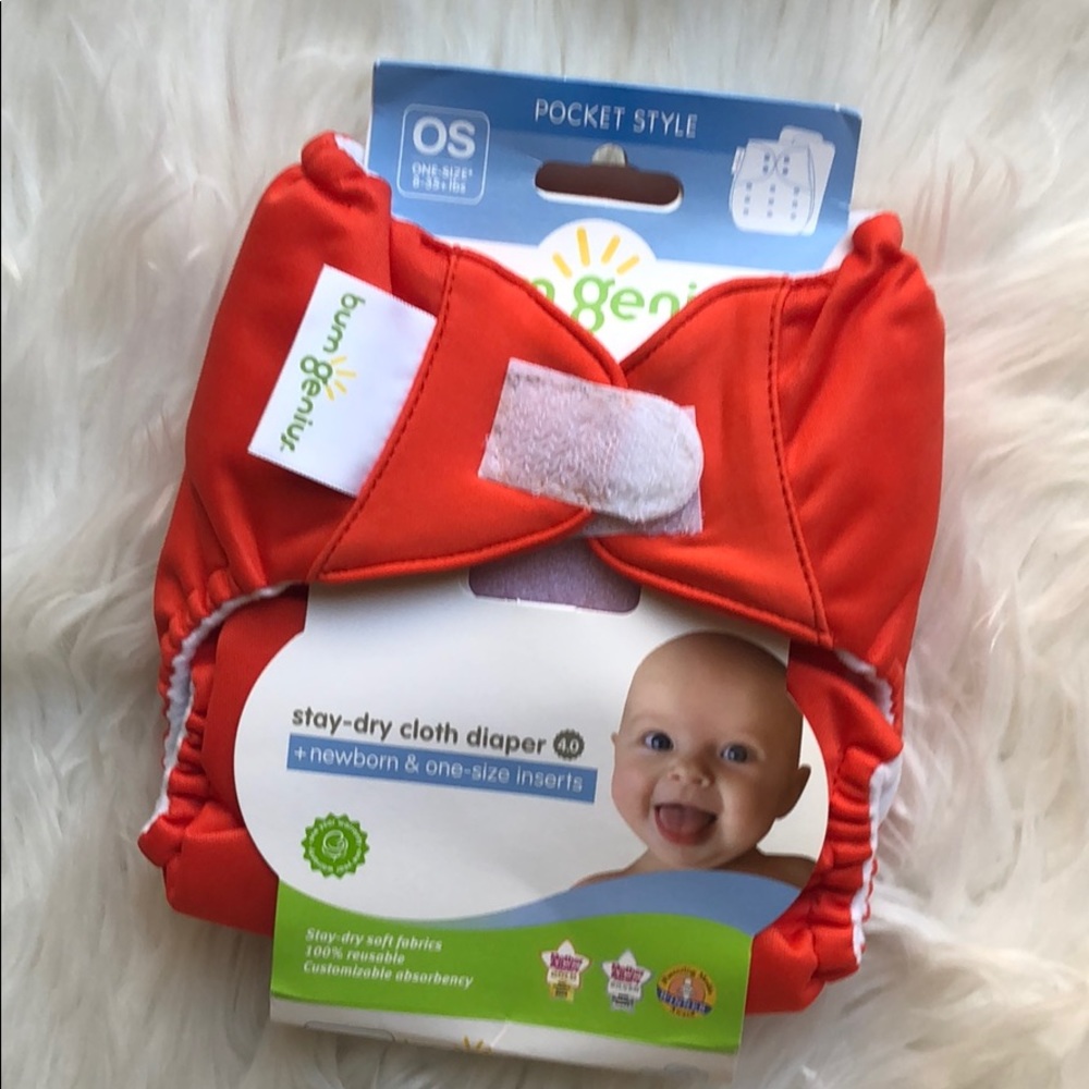 NWT BumGenius 4.0 Pocket Cloth Diaper